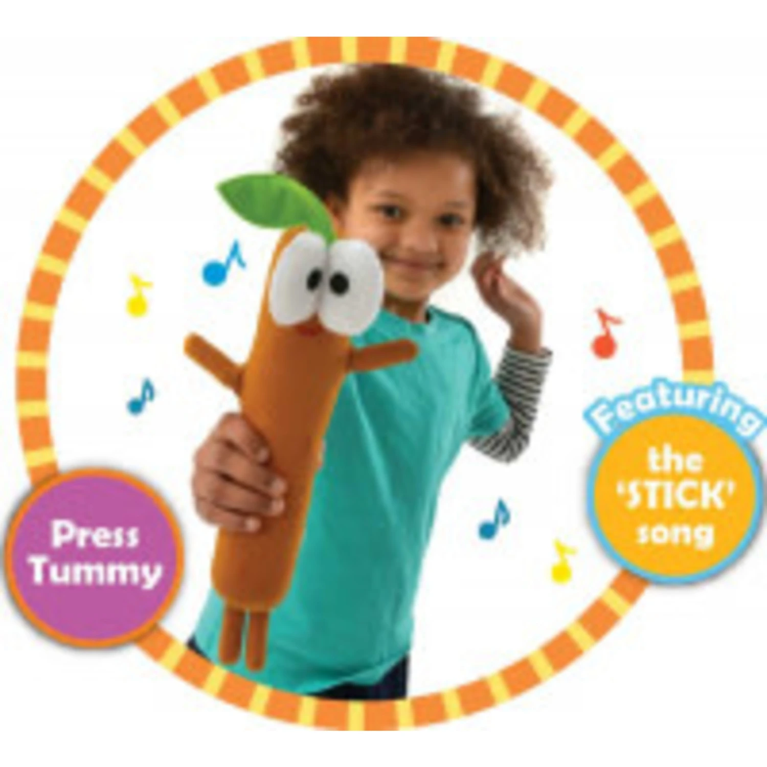 Hey Duggee Singing Sticky Stick Stick Soft Toy 1 Hey Duggee Singing Sticky Stick Stick Soft Toy