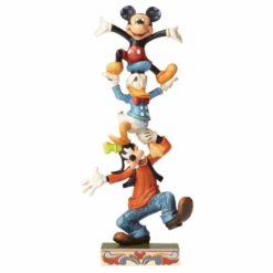 Disney - Mickey Mouse, Donald Duck & Goofy- Teetering Tower