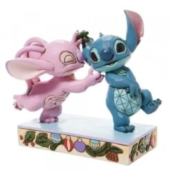 Disney - Stitch & Angel With Mistletoe Figurine