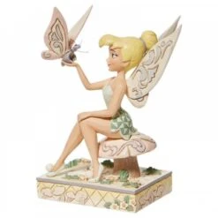 Disney - Passionate Pixie White Woodland Tinkerbell Figurine -Toy Store disney traditions disney white woodland tinkerbell 3