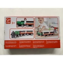 Hape Steam-Era Passenger Train -Toy Store hape steam era passenger train 2