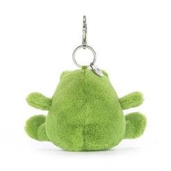 Jellycat - Ricky Rain Frog Bag Charm -Toy Store jellycat bag charms jellycat ricky rain frog bag c 3