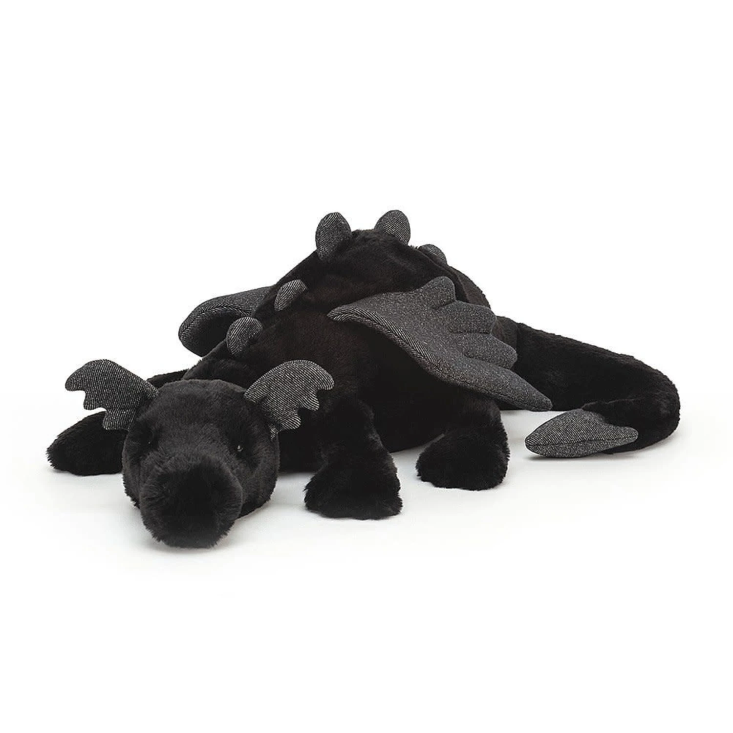 Jellycat - Onyx Dragon - Huge 1 Jellycat - Onyx Dragon - Huge