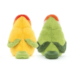 Jellycat - A Pair Of Lovely Lovebirds -Toy Store jellycat colourful quirky jellycat a pair of lovel 2