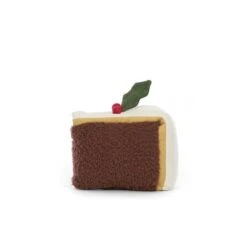 Jellycat - Amuseable Slice Of Christmas Cake -Toy Store jellycat festive jellycat amuseable slice of chris 1