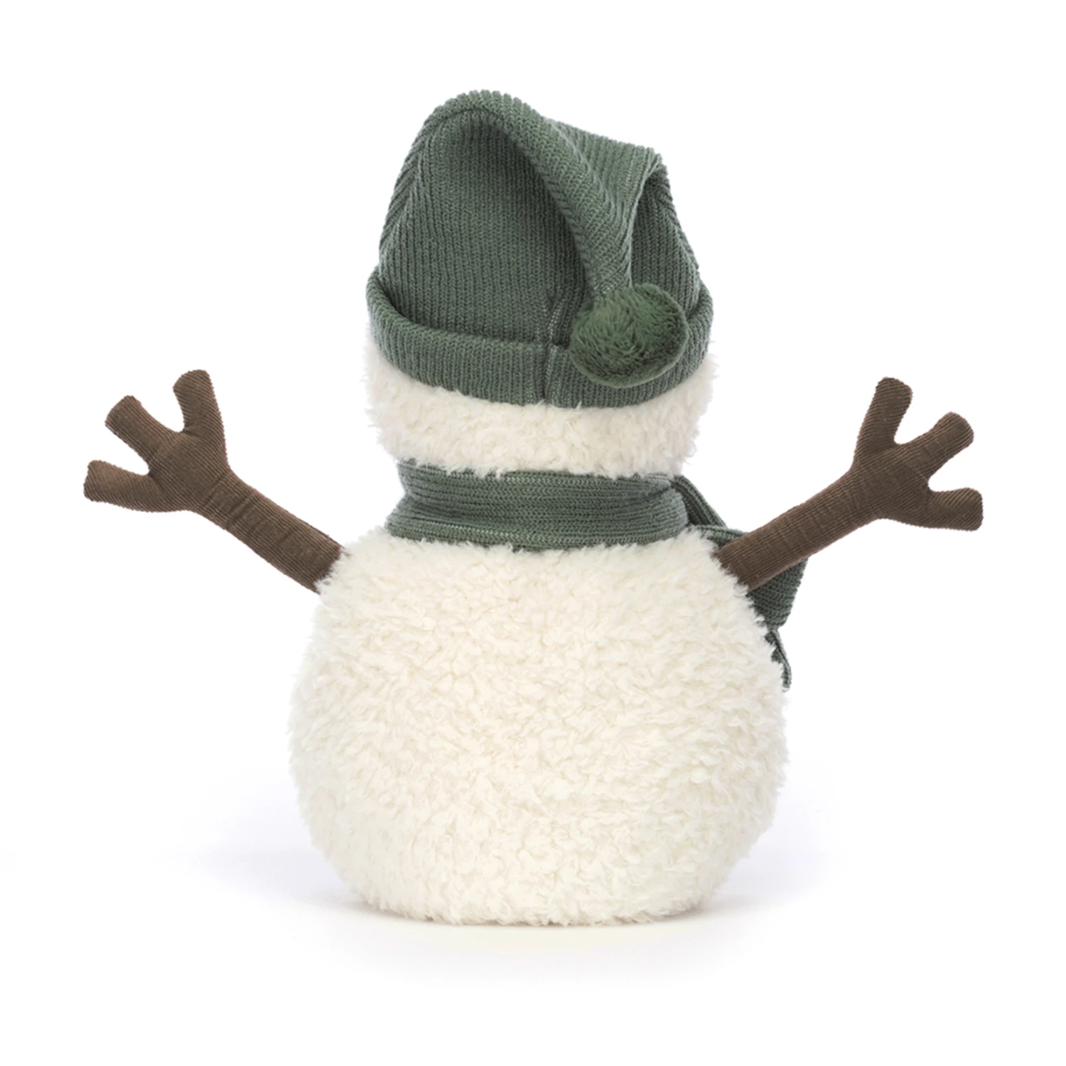 Jellycat - Maddy Snowman Large - Green 3 Jellycat - Maddy Snowman Large - Green - Image 3