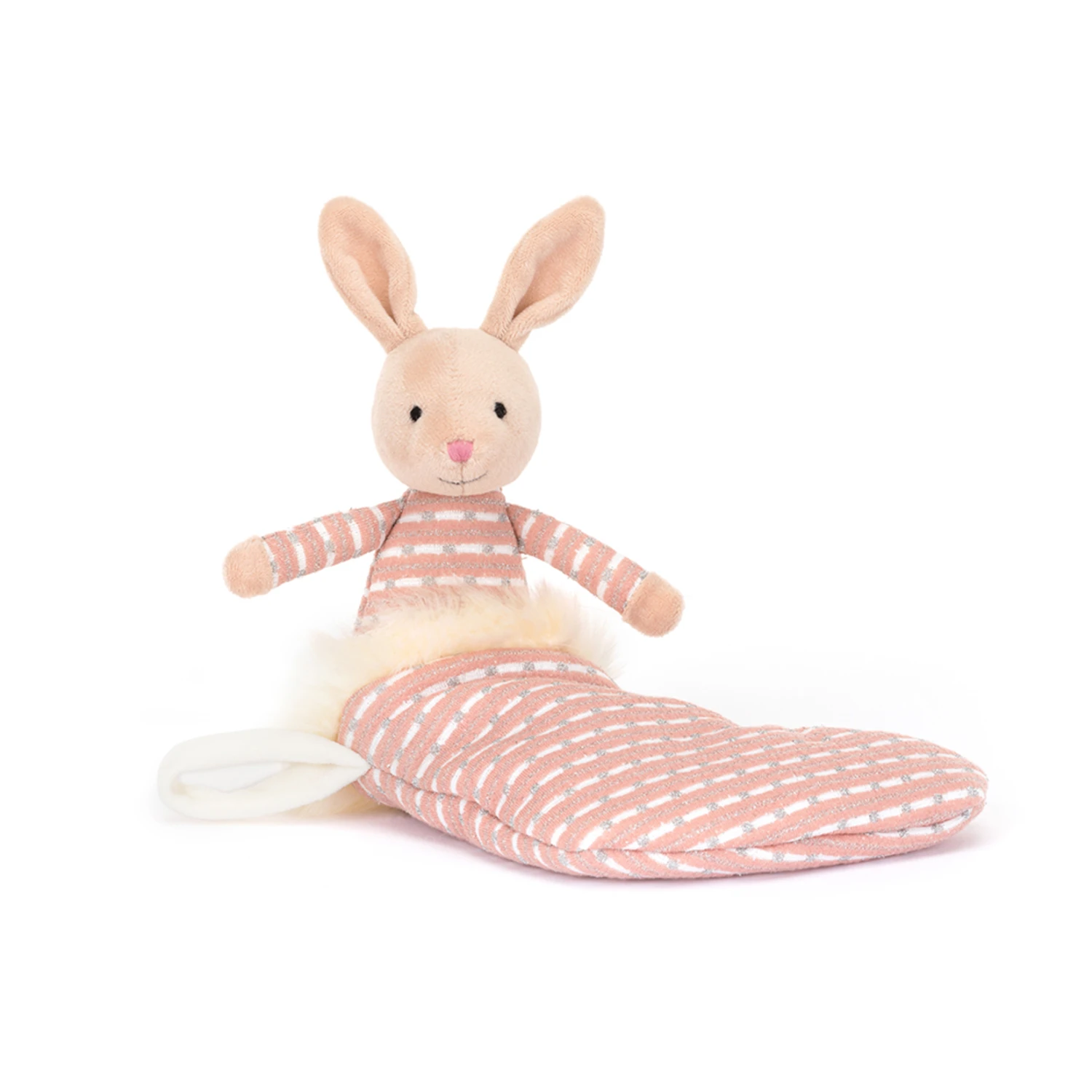 Jellycat - Shimmer Stocking Bunny 2 Jellycat - Shimmer Stocking Bunny - Image 2