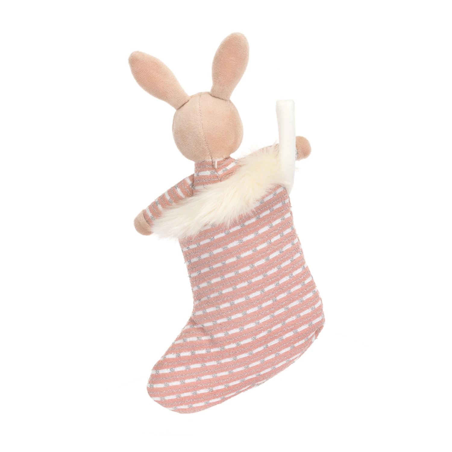 Jellycat - Shimmer Stocking Bunny 3 Jellycat - Shimmer Stocking Bunny - Image 3