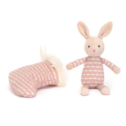 Jellycat - Shimmer Stocking Bunny 9 Jellycat - Shimmer Stocking Bunny -Toy Store jellycat festive jellycat shimmer stocking bunny 4