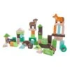 Woodland 50pcs Wooden Building Blocks