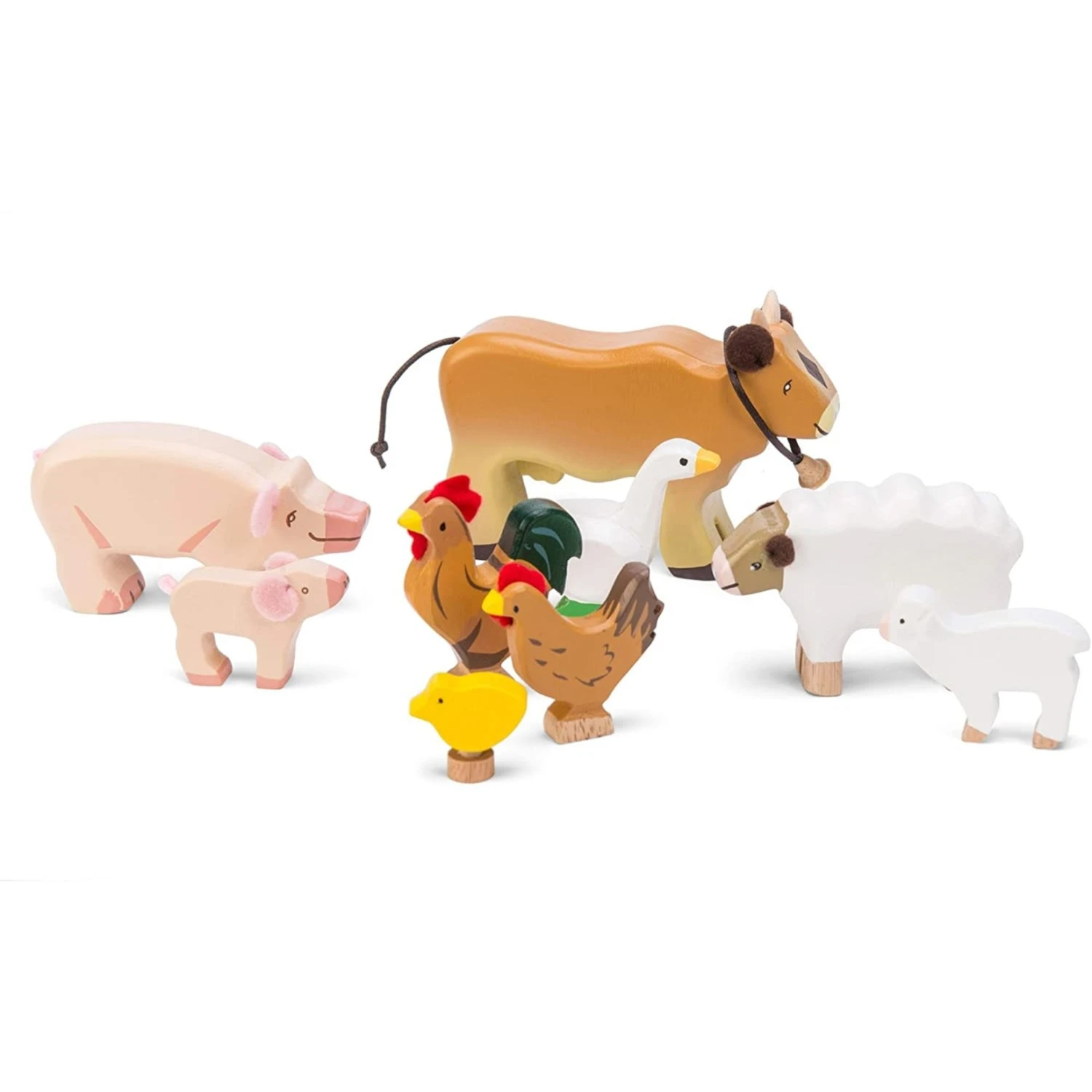 Le Toy Van Sunny Farm Wooden Animal Set 2 Le Toy Van Sunny Farm Wooden Animal Set - Image 2