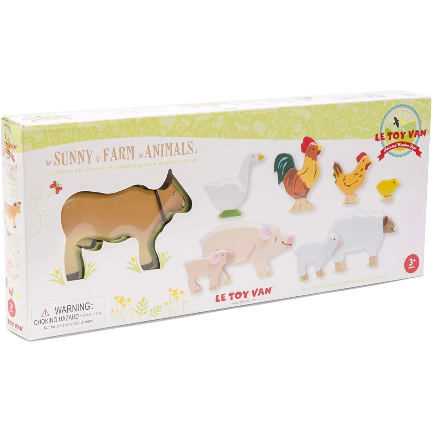 Le Toy Van Sunny Farm Wooden Animal Set 4 Le Toy Van Sunny Farm Wooden Animal Set - Image 4