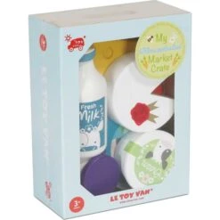 Le Toy Van Wooden Cheese & Dairy ‘Five A Day’ Honeybee -Toy Store le toy van wooden cheese dairy five a day honeybak 3
