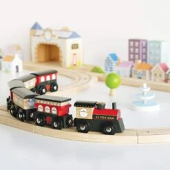 Le Toy Van Wooden Royal Express Train (Red) -Toy Store le toy van wooden royal express train red 4