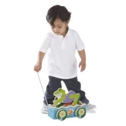 Melissa & Doug First Play - Friendly Frogs Pull Along -Toy Store melissa doug first play friendly frogs pull along 2