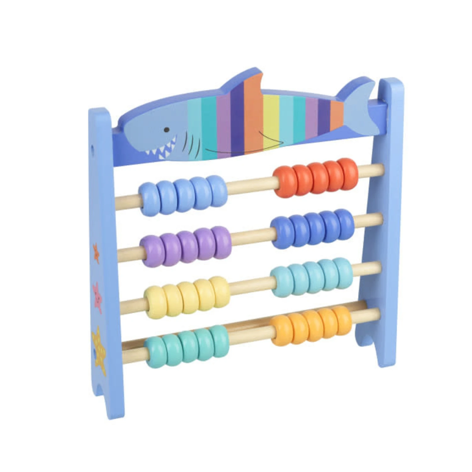 Wooden Abacus - Shark 1 Wooden Abacus - Shark