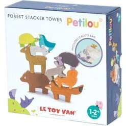 Forest Stacker Tower & Bag -Toy Store petilou forest stacking animal tower bag 6