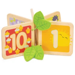 Wooden Counting Book -Toy Store petilou wooden counting book 5